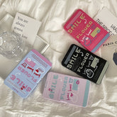 American Creative Text Colored Contact Lens Case - BEAUEYE (UK)